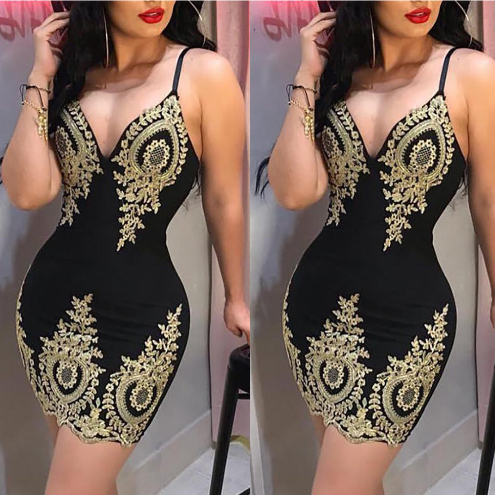 Sexy Suspender Dress