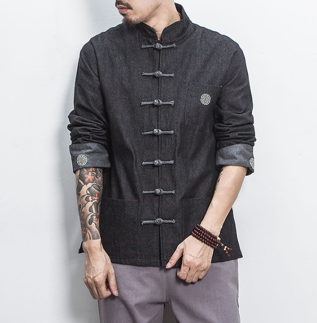 Hanfu Denim Jacket