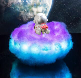 LED Clouds Astro Lamp With Rainbow Night Light