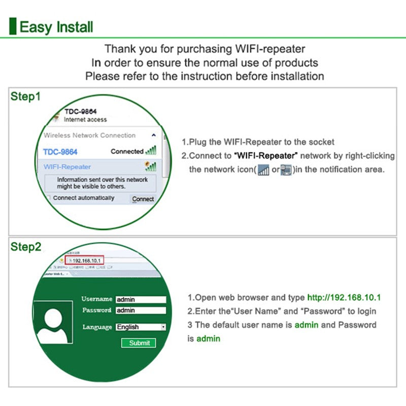 Wifi Repeater & Signal Amplifier