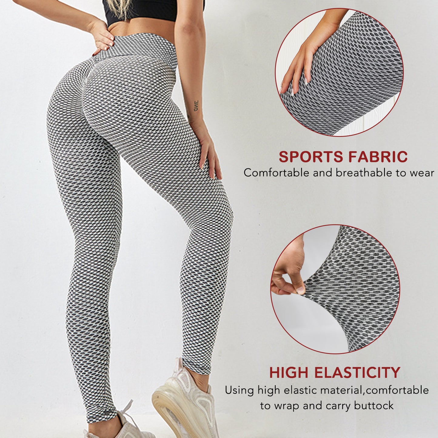 TIK Tok Leggings Butt Lifting Workout Tights s