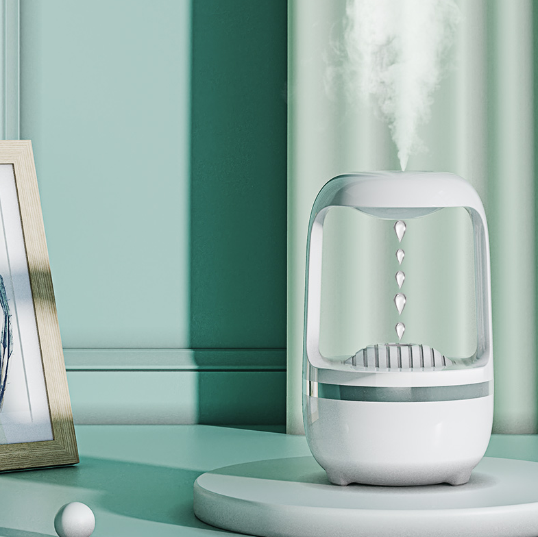 Anti Gravity Humidifier Water Drop Backflow