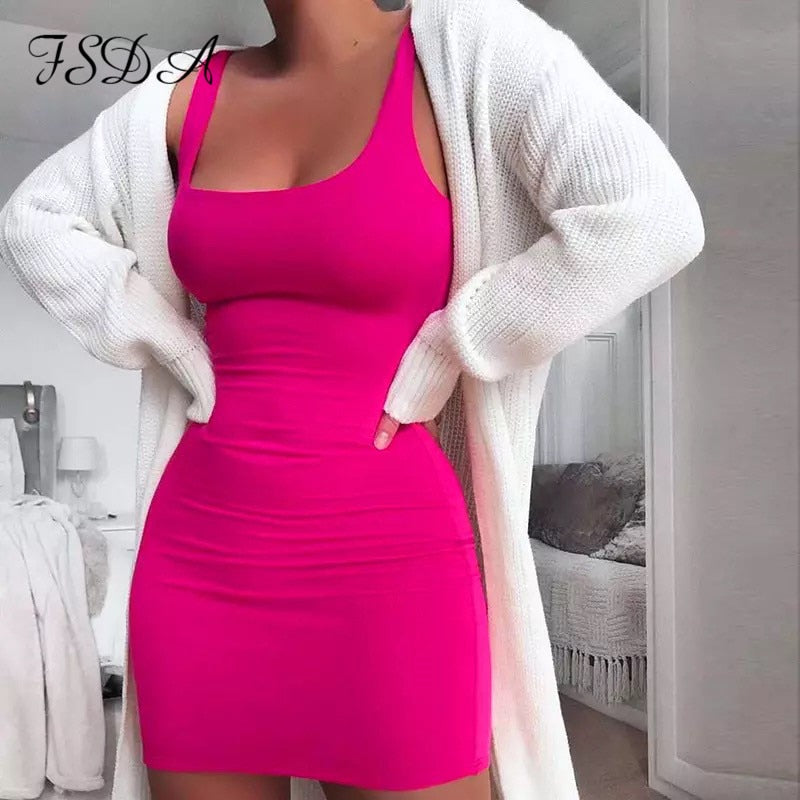 Sleeveless Mini Dress