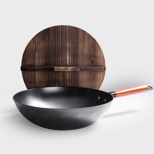 Traditional Iron Wok pan