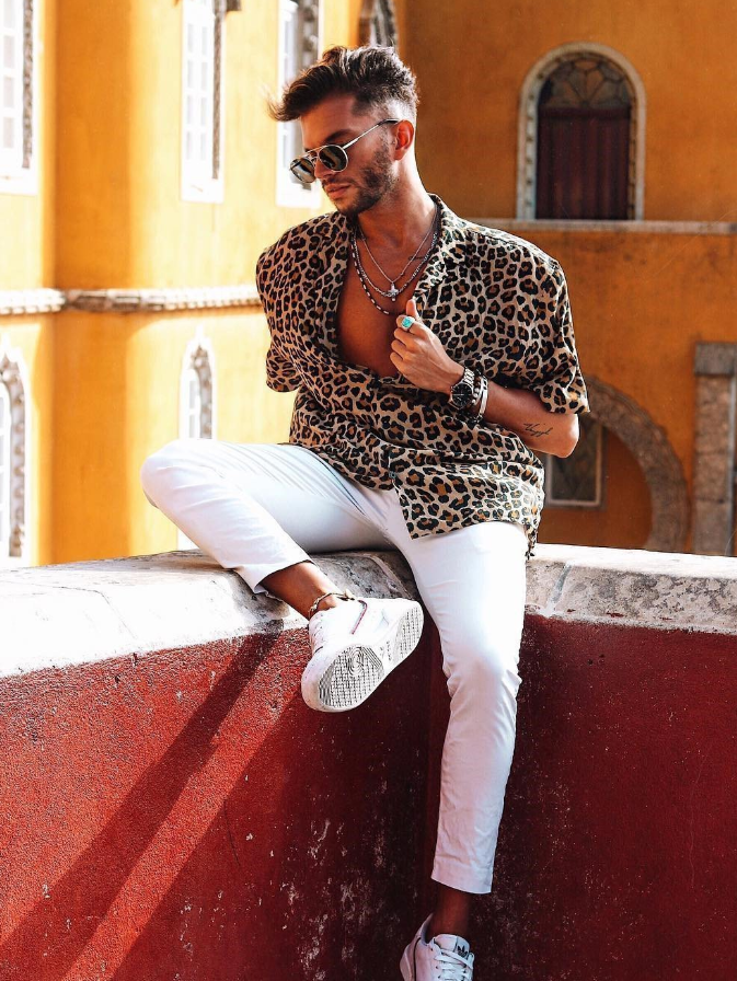 Leopard X shirt