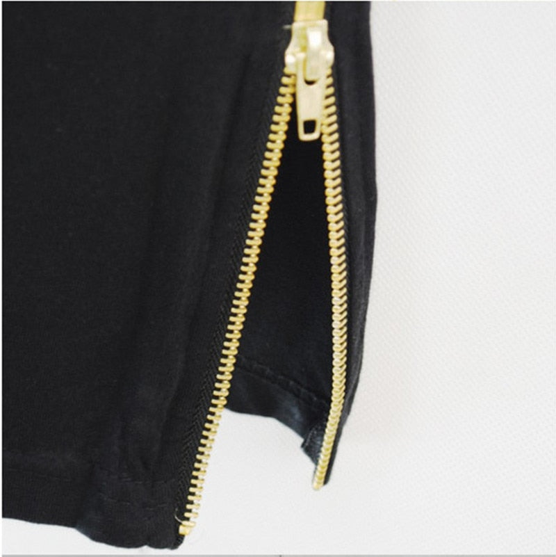 Extended Zip Tee