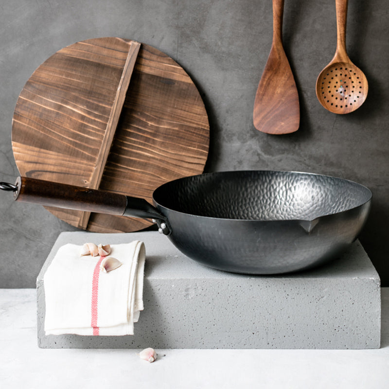 Traditional Iron Wok pan
