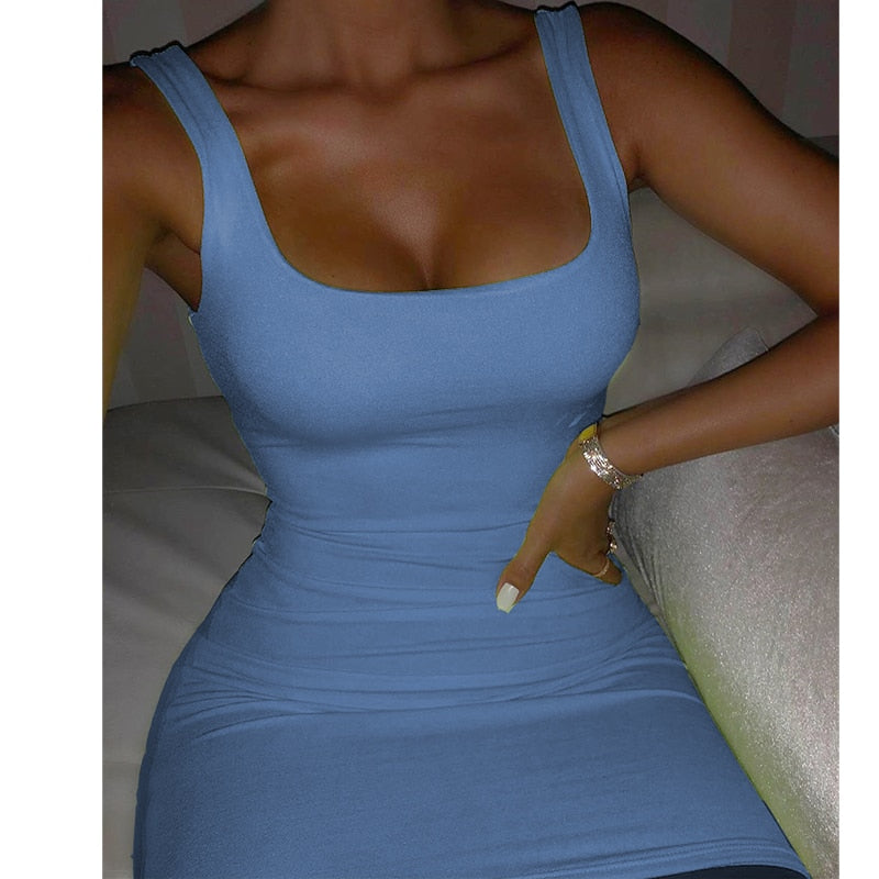 Sleeveless Mini Dress