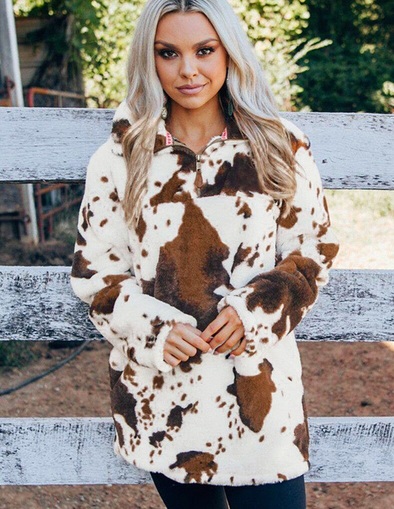 Cow Pullover