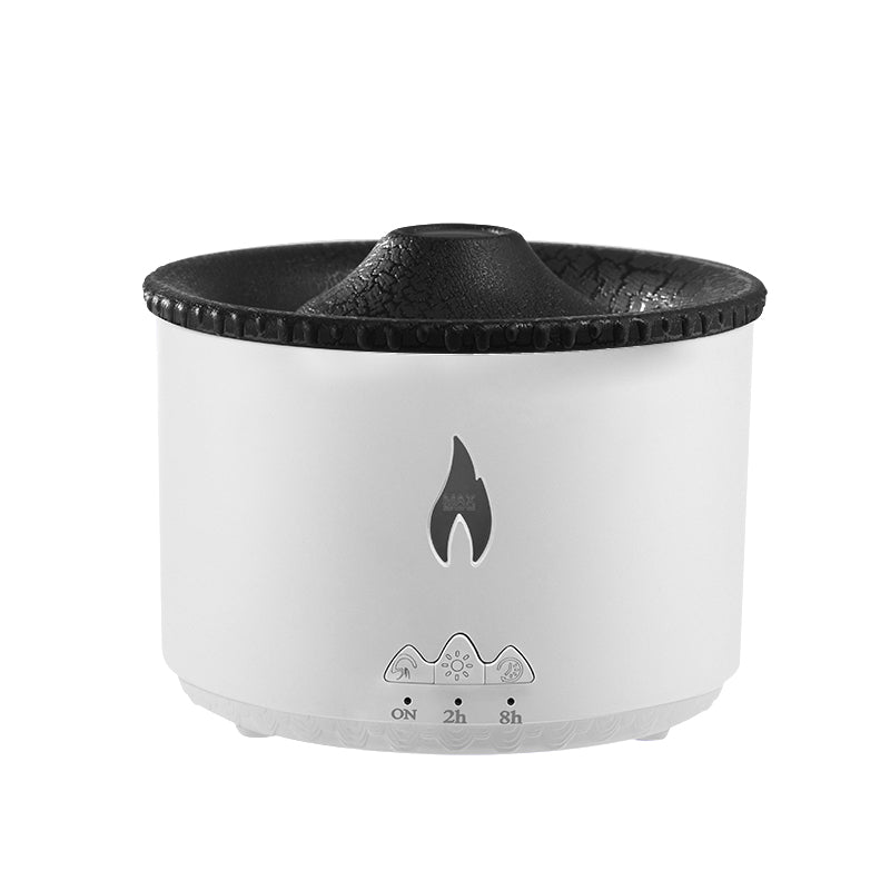Flame And Blue Volcano Humidifier Air Diffuser