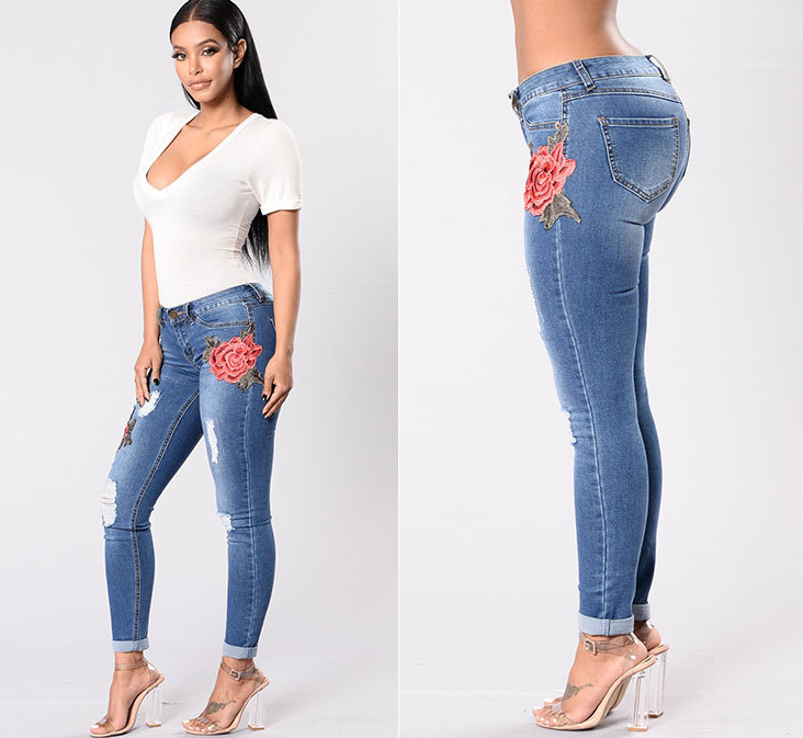 Rose jeans