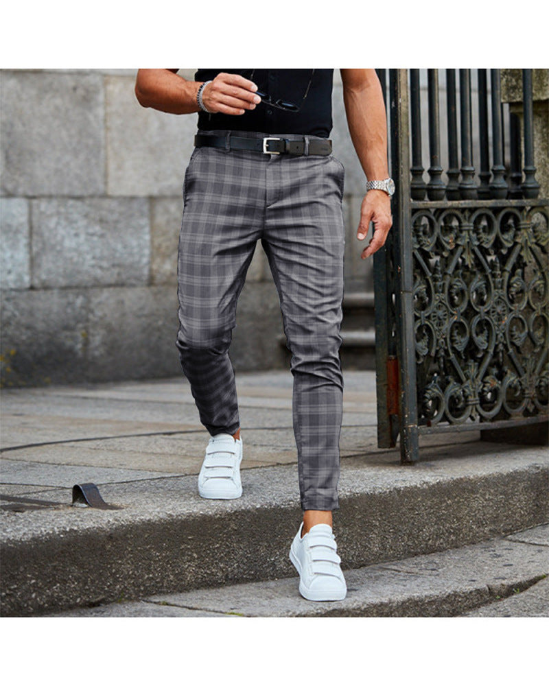 Plaid Trousers