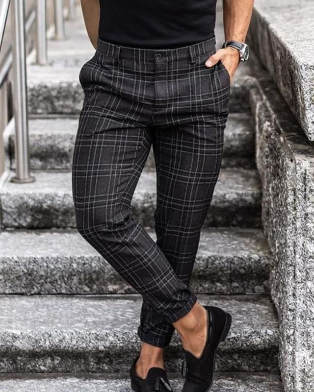 Plaid Trousers