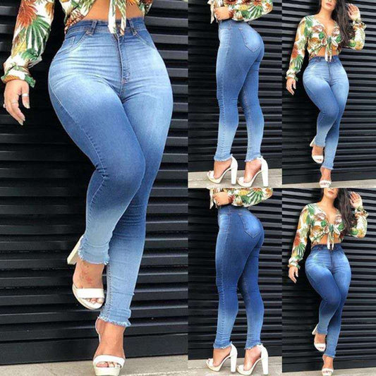 Stretch Slim Body Lift Hip Fashion Small Leg Pants