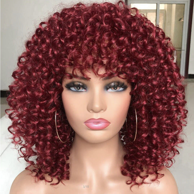 Fluffy Silk Wig
