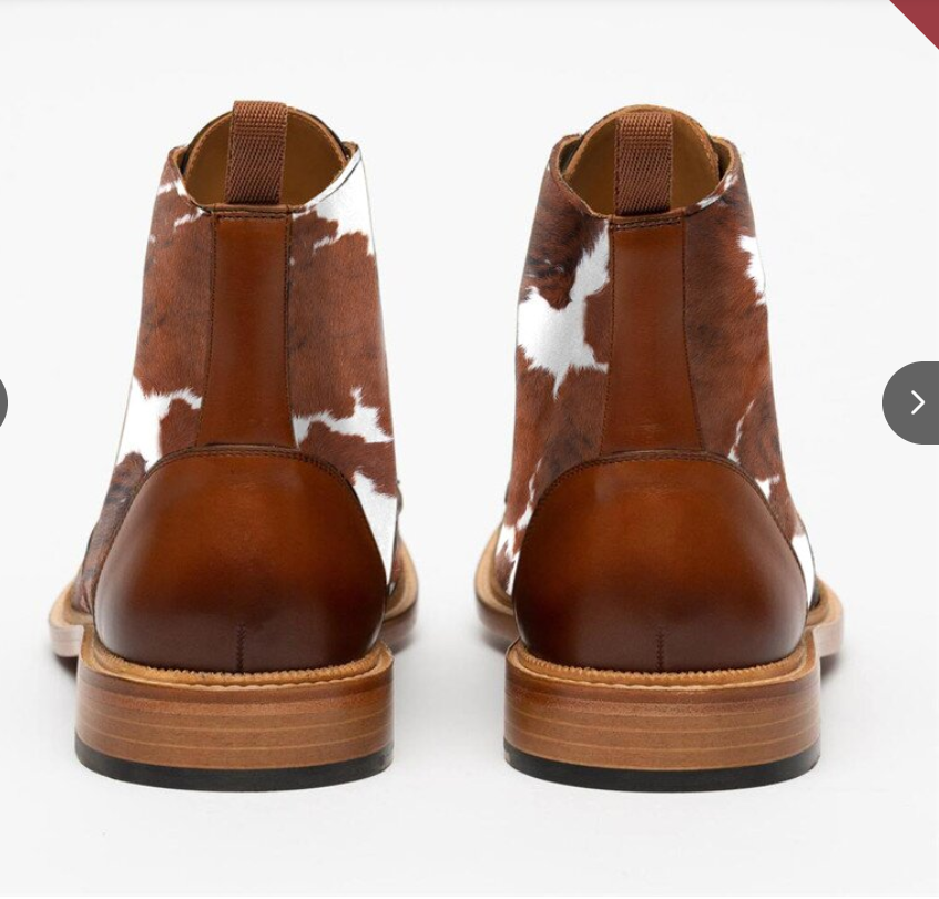 Spring Cowhide boot