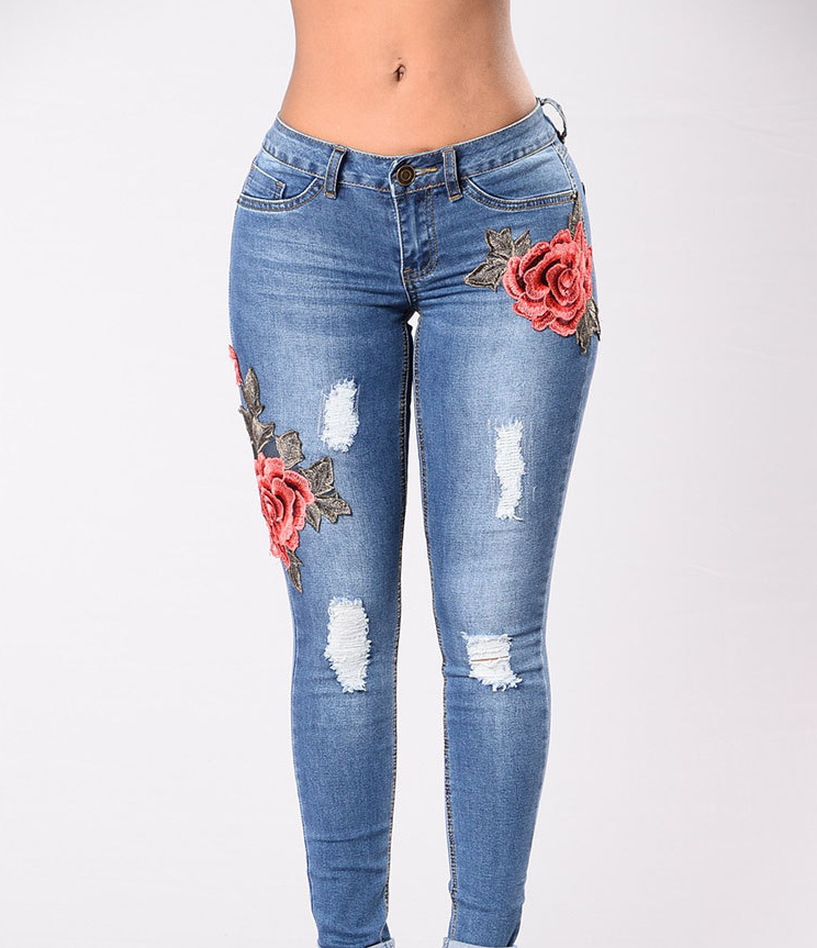 Rose jeans