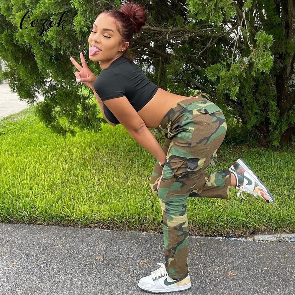 Camo Cargo  Pants