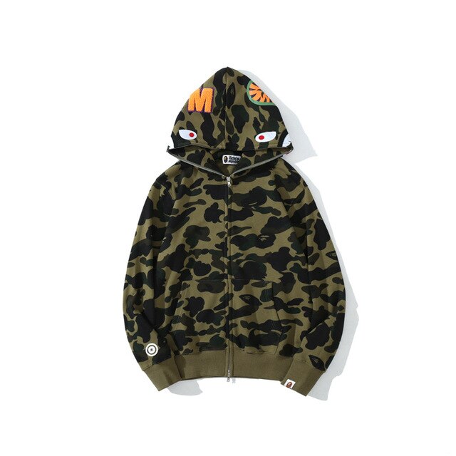 B.P.E Camo Shark Jacket