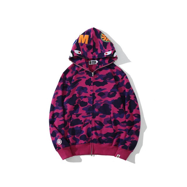 B.P.E Camo Shark Jacket