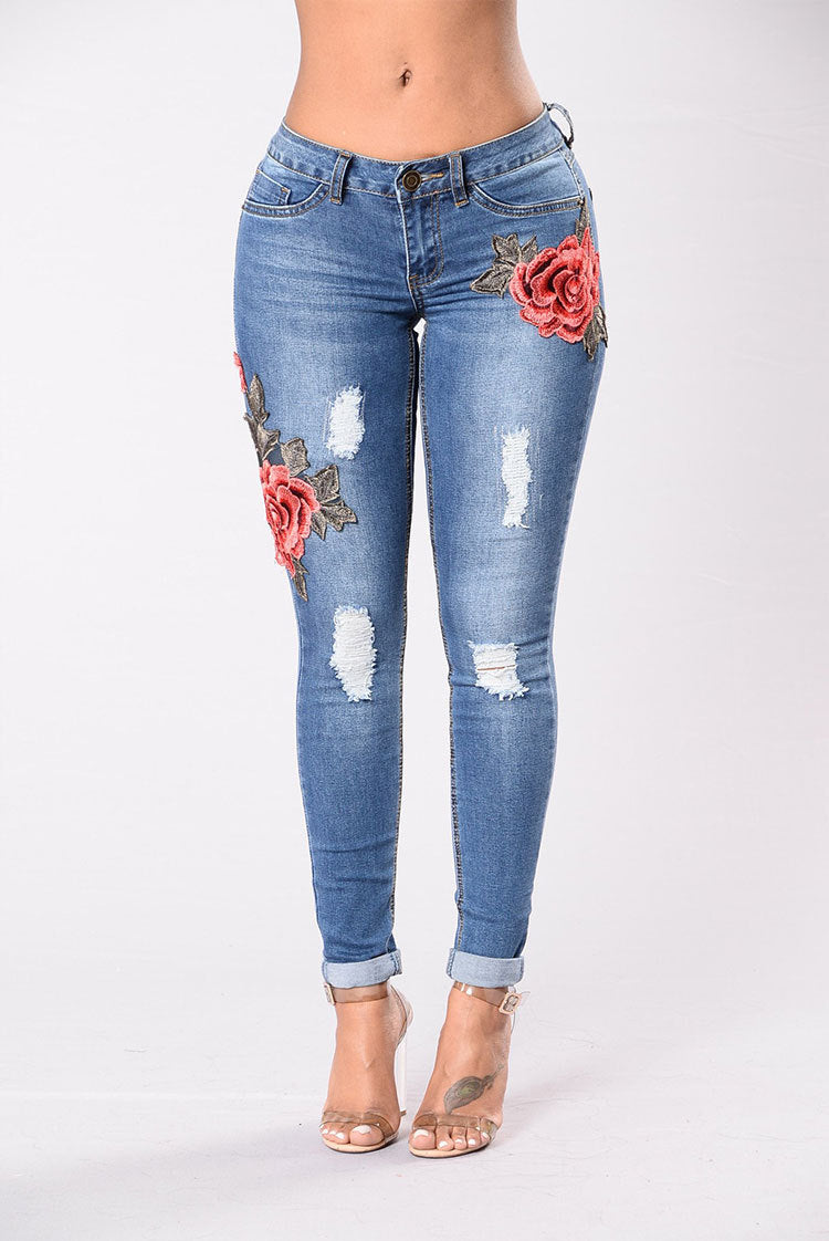Rose jeans