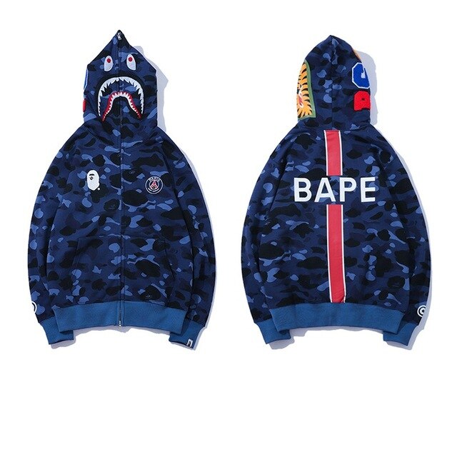 B.P.E Camo Shark Jacket