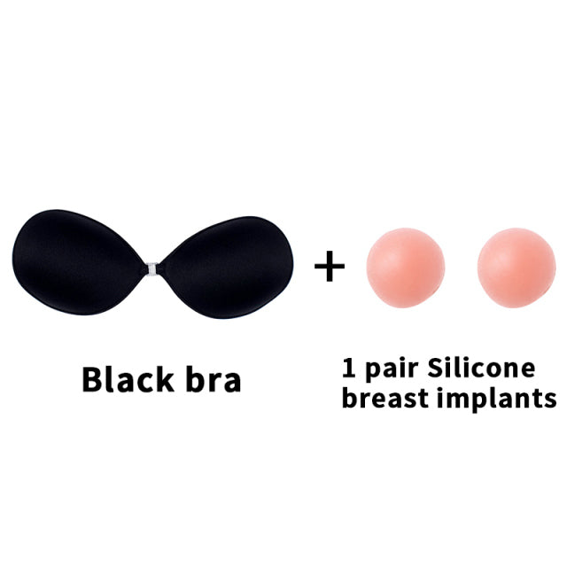 Invisible Push Up Bra