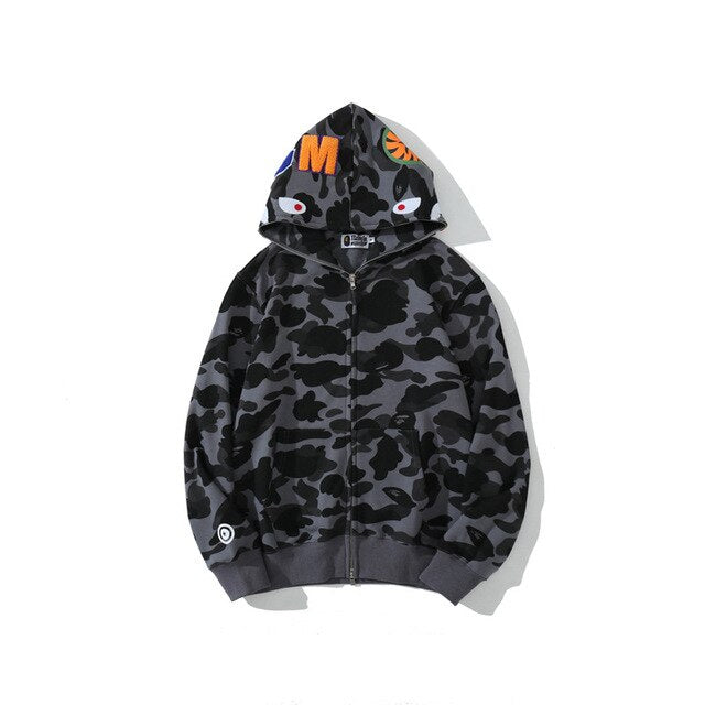 B.P.E Camo Shark Jacket