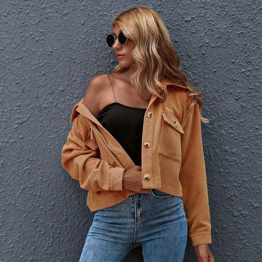 Corduroy Shirt Jacket