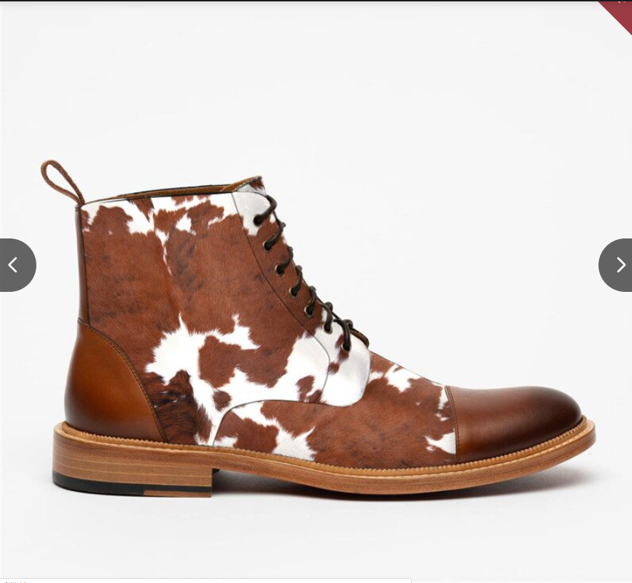 Spring Cowhide boot