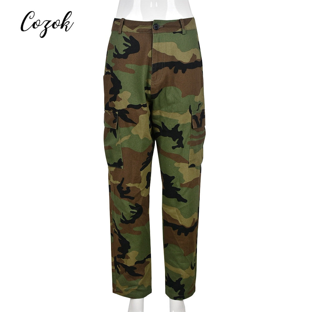 Camo Cargo  Pants