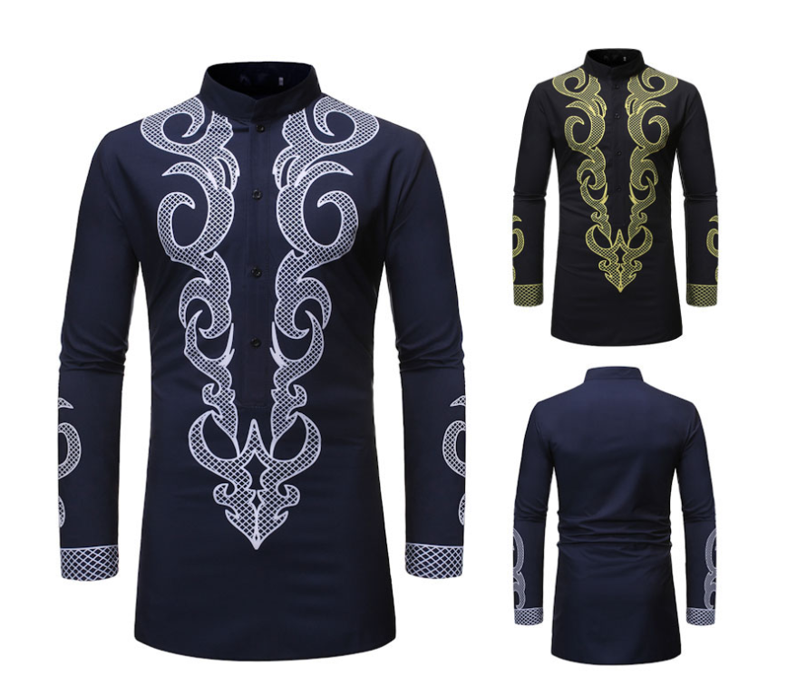 The Royal Dashiki Robe