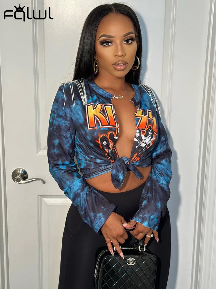 Kiss Bandage Long Sleeve Tee