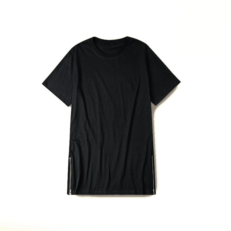 Extended Zip Tee
