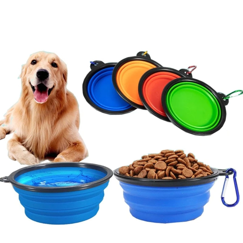 Portable Folding Pet Bowl