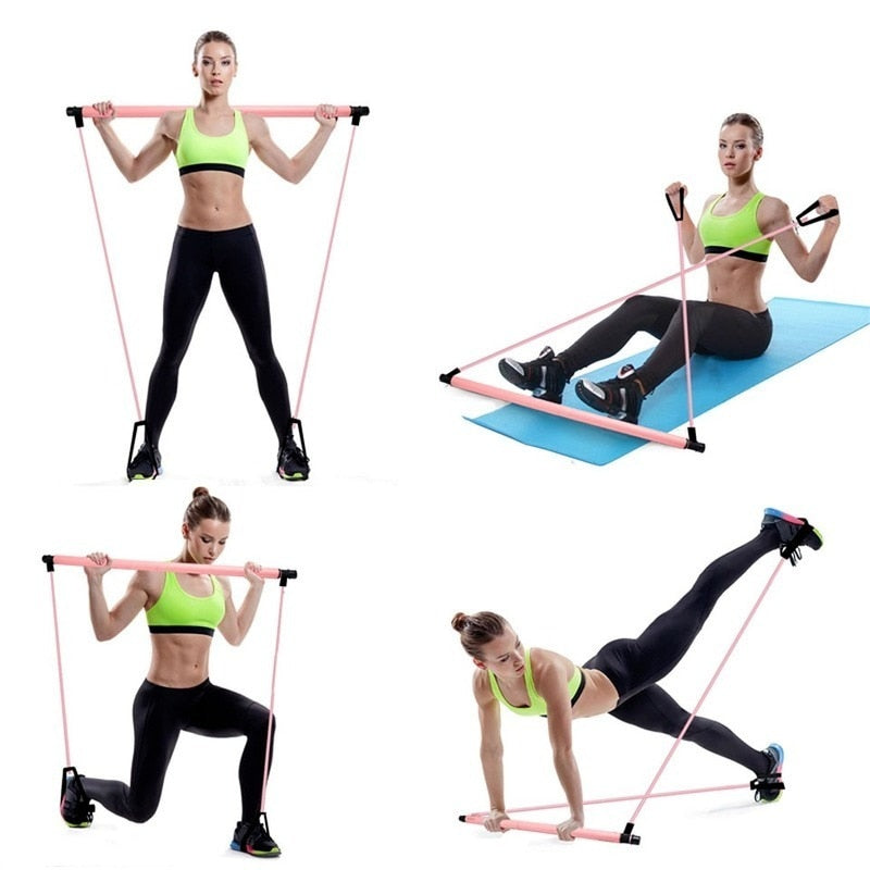 Portable Fitness Yoga Pilates Bar