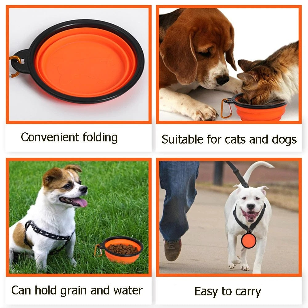 Portable Folding Pet Bowl