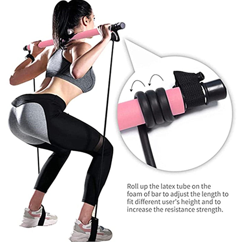 Portable Fitness Yoga Pilates Bar