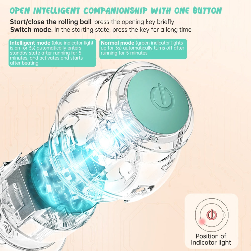 Automatic Rolling Ball Smart Toy