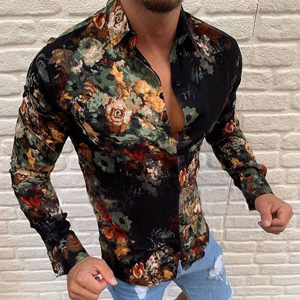 oily Floral Shirt