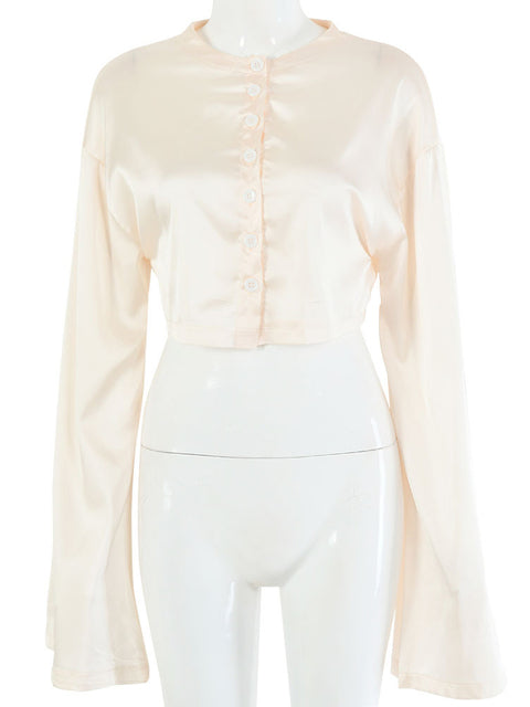 Satin Two Piece Dress