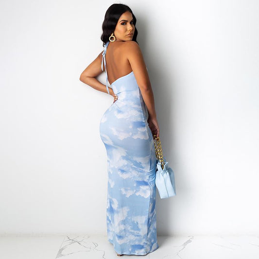 Slim Halter Dress