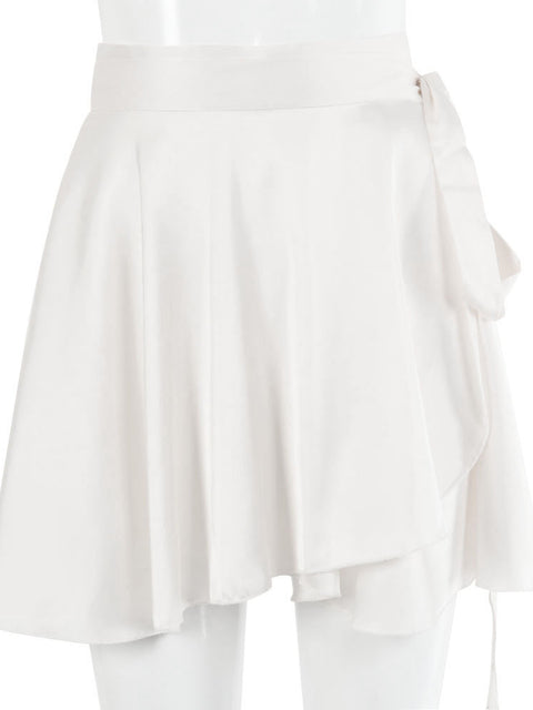 Satin Two Piece Dress