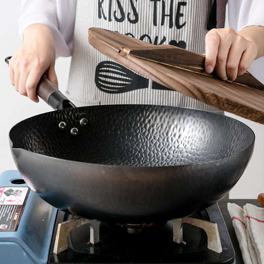 Traditional Iron Wok pan