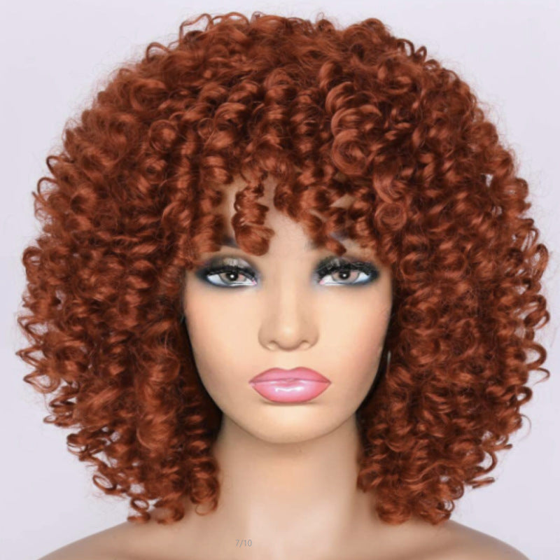 Fluffy Silk Wig
