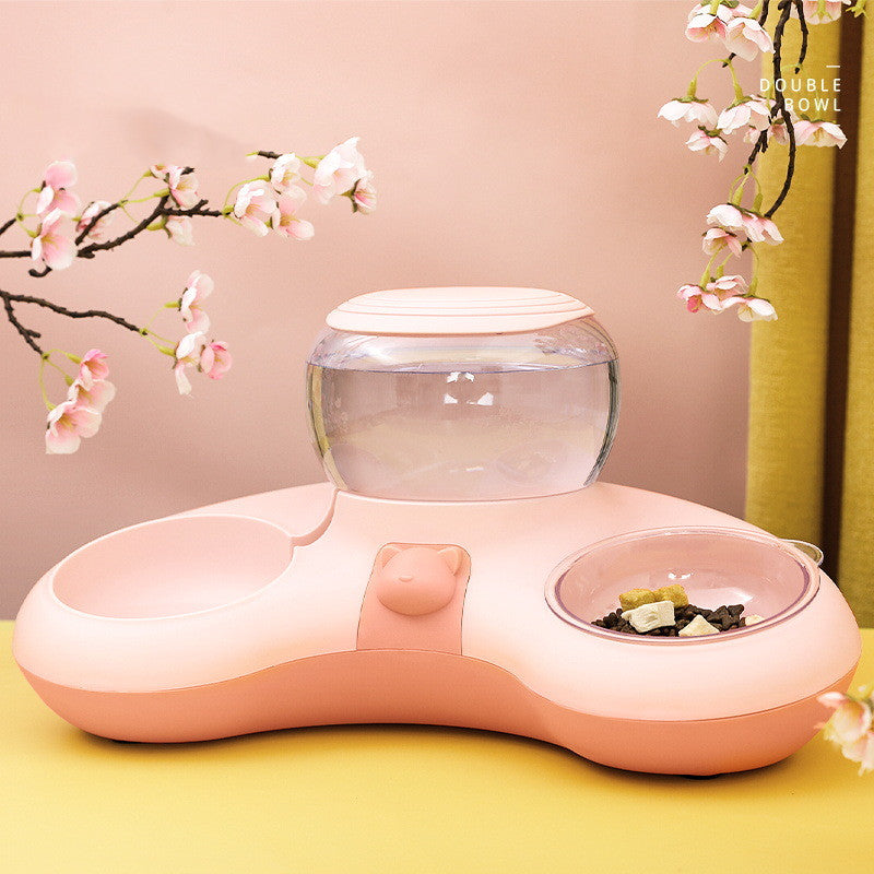 Auto Drinking Double Bowl