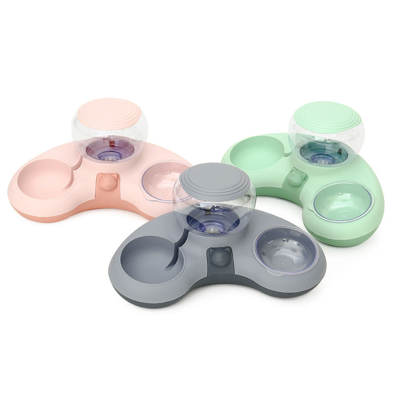 Auto Drinking Double Bowl
