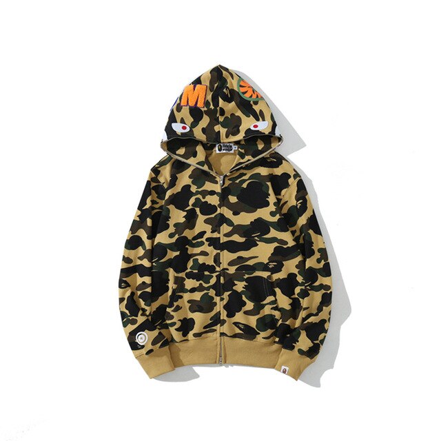 B.P.E Camo Shark Jacket